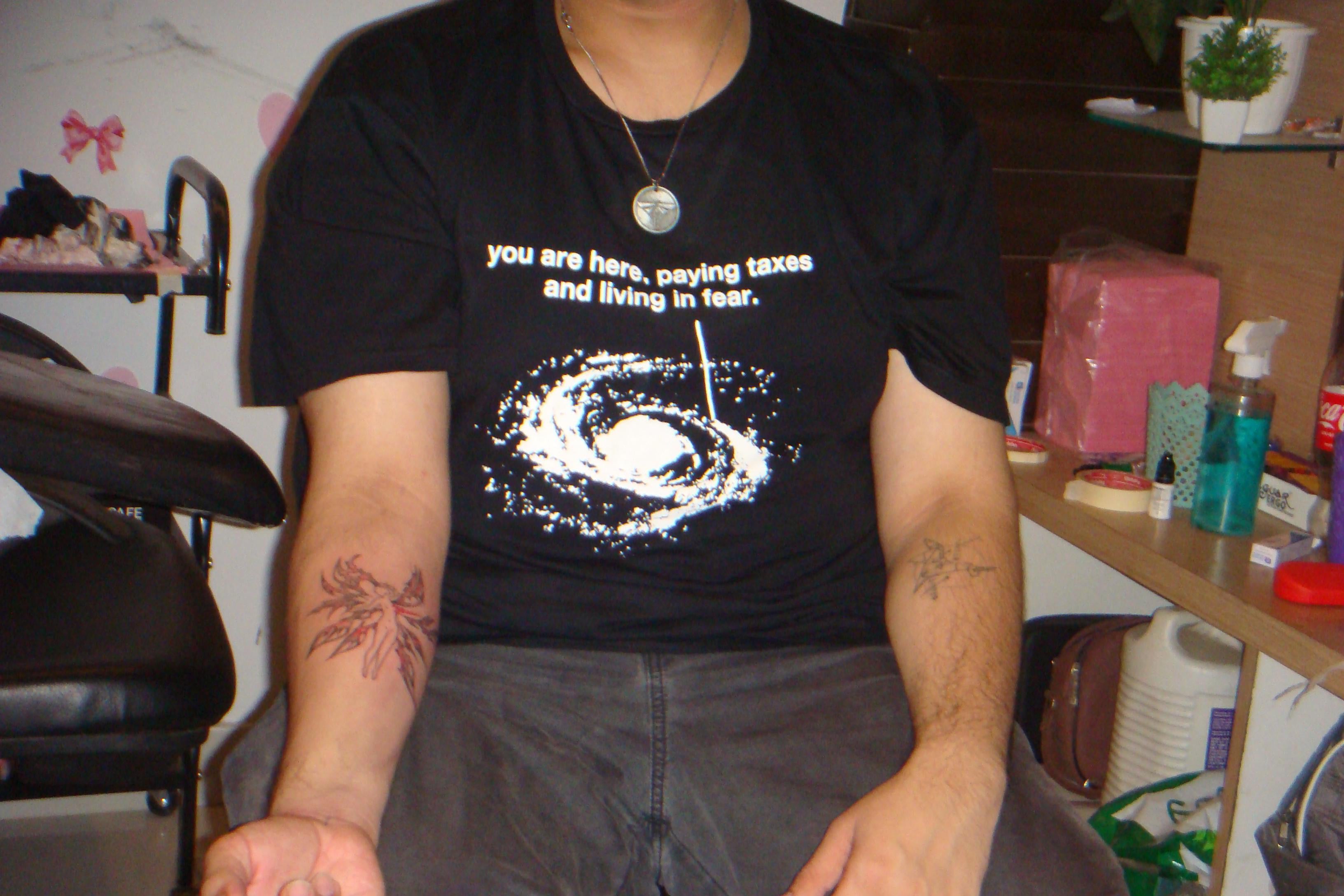 you are here paying taxes and living in fear