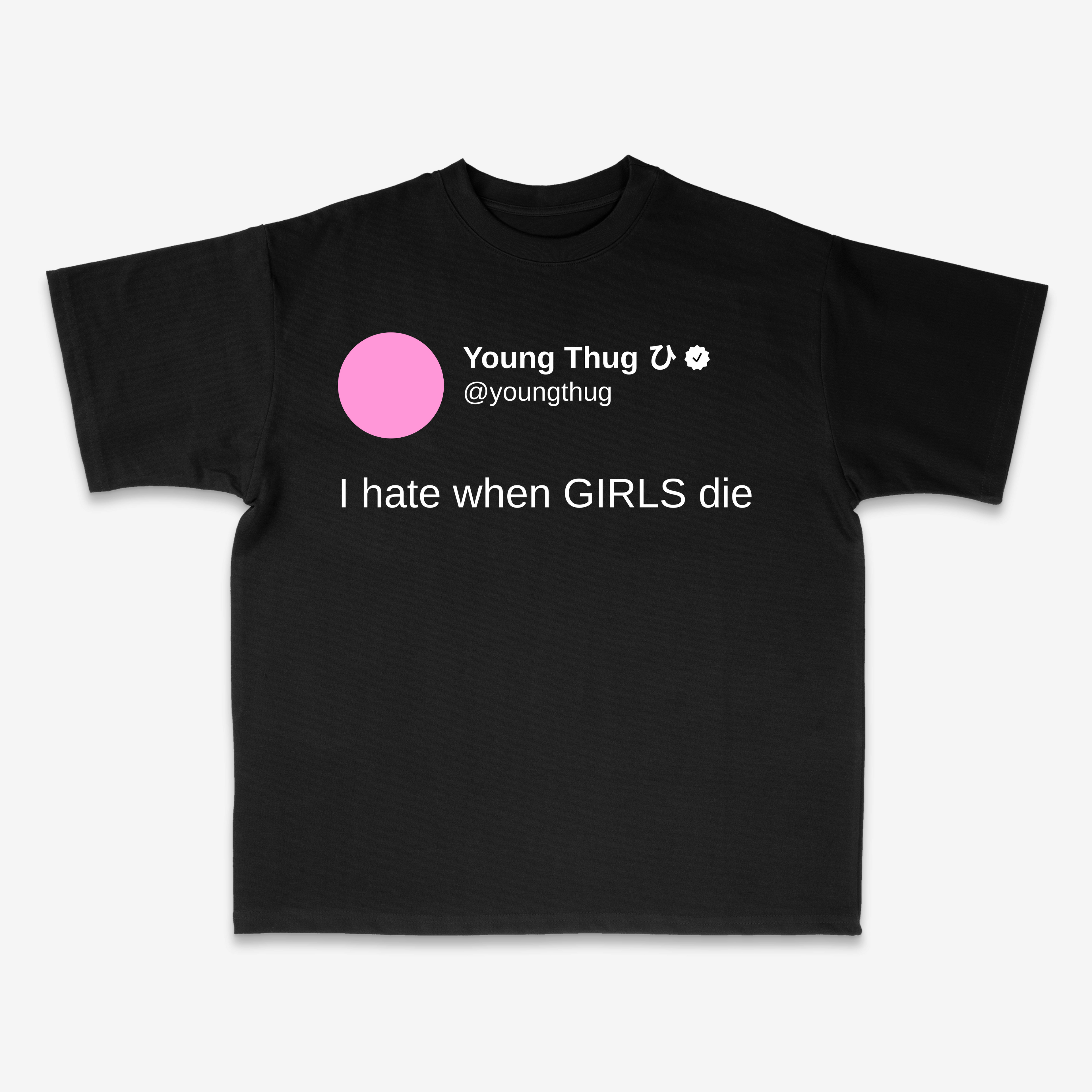 I hate when GIRLS die